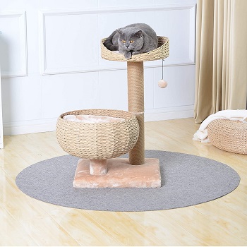 PetPals Small Natural Sphere Cat Tower