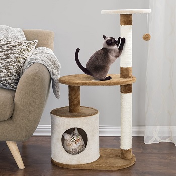 Petmaker Condo Scratching Cat Tower