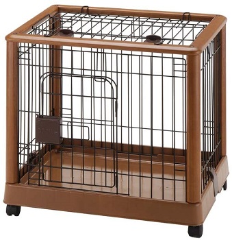 Richell Wood Mobile Pet Pen Review