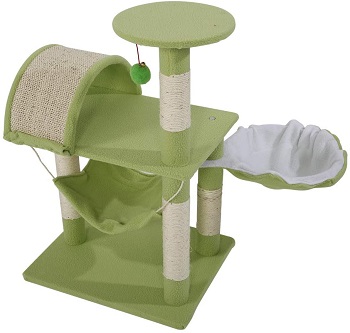 Samanoya Green Cat Tree Review