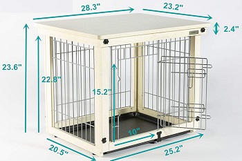 Simply Plus Wood & Wire Dog Crate Review