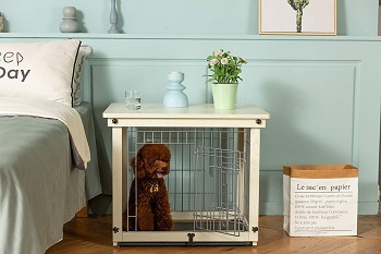 BEST SMALL HIGH-END DOG CRATE FURNITURE