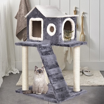 Tangkula Cat Kitty Tower Condo
