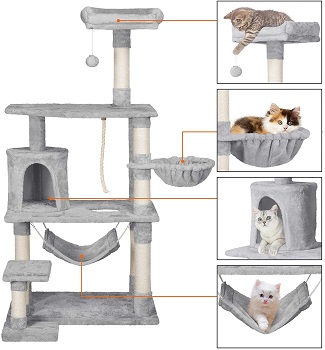 Yaheetech Soft Warm Tree For Cats