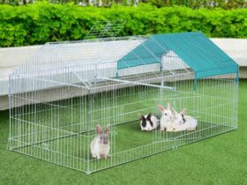 rabbit playpen with cover