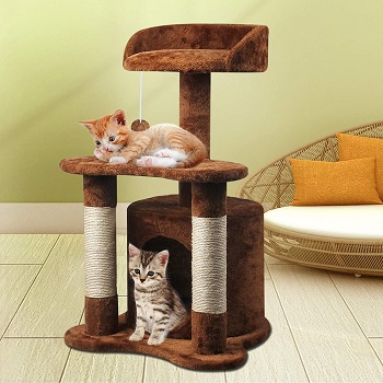 67i Cat Tree For Two Kittens