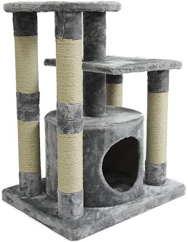 AmazonBasics Cat Tower For Two Cats Review