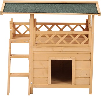 BEST 2-STORY OUTDOOR Pawhut Cat Treehouse Outdoor