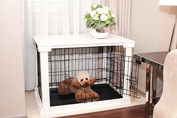 BEST METAL LARGE DECORATIVE Zoovilla Dog Crate