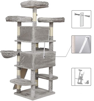 Best Fun Cat Tree With Large Perches