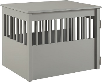 Best Medium Indoor Furniture Pet Crate End Table