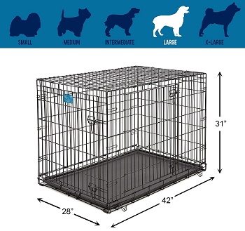 Best Of Best Large Double Door Double Door Folding Crate