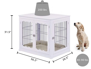 Best Of Best Large Indoor Pet Crate End Table