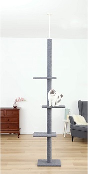 Cat Craft Floor-To-Ceiling Cheap Cat Tower Review