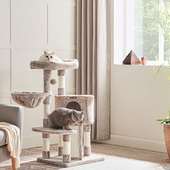 Feandrea 2-Cat Cat Tree Review