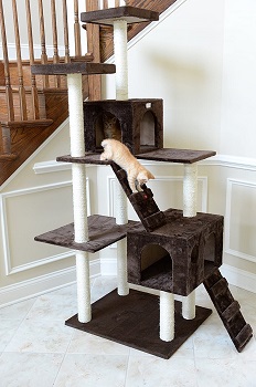 GleePet GP78700623 Cat Tower With Ramp