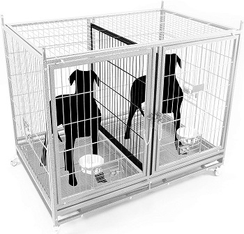 BEST HEAVY DUTY INDUSTRIAL STRENGTH DOG CAGE