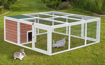 Pawhut 64 Rabbit Enclosure