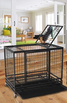 Polar Aurora Pet Dog Cage Review