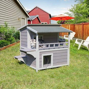 Best 6 Cat Tree House Outdoor Models For Gardens & Terraces