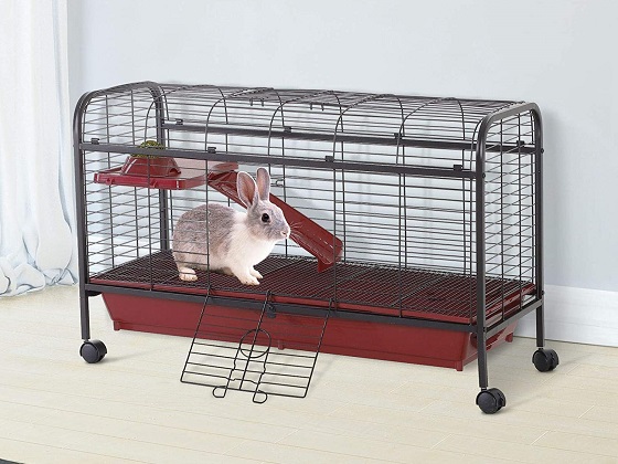 rabbit cage on wheels