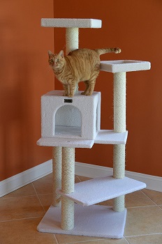 Armarkat Wooden Stable Big Cat Tree