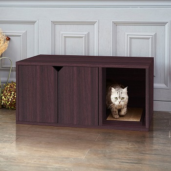 BEST ECO-FRIENDLY CAT TOWER LITTER BOX