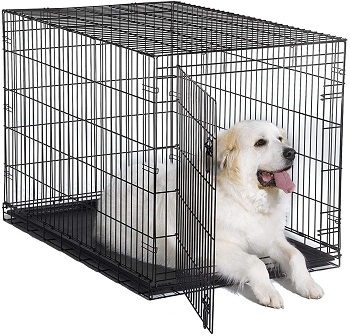 BEST EXTRA LARGE FOLDABLE METAL DOG CRATE