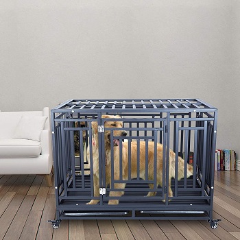 BEST EXTRA LARGE HEAVY METAL DOG CRATE