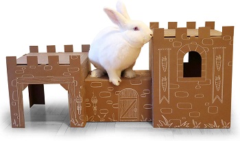 BEST FOR BUNNIES CASTLE RABBIT HUTCH