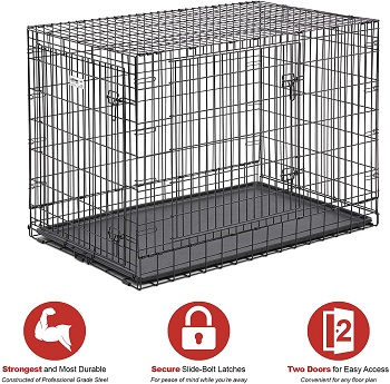 BEST FOR PUPPIES DOG CAGE FOR ROTTWEILER