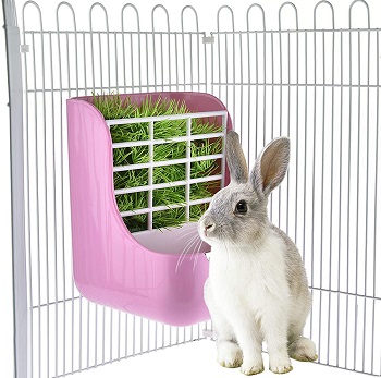 BEST HAY RACK RABBIT CAGE ACCESSORIES