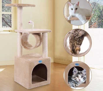 BEST INDOOR CAT TREE HOUSE