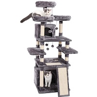 BEST LARGE CAT TREE WITH FOOD BOWL summary