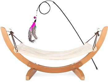 BEST LUXURY HANGING CAT BED WITH STAND