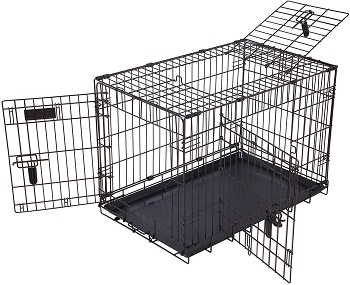 BEST MEDIUM CRATE DIVIDER PANEL WITH DOOR