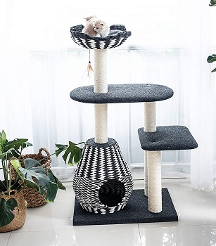 BEST MODERN BOHO CAT TREE