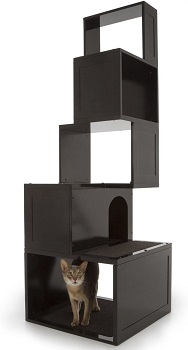 BEST MODERN BOOKSHELF CAT TOWER