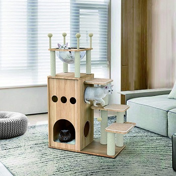 BEST MODERN CAT BED TOWER