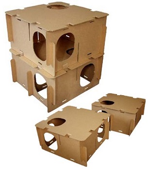 BEST-OF-BEST-2-STORIES-CARDBOARD-RABBIT-BUNNY-HOUSE