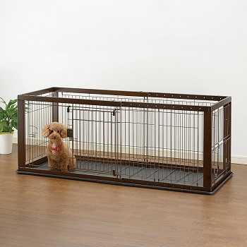 BEST MEDIUM ADJUSTABLE DOG CRATE