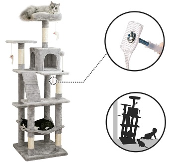 BEST TALL CAT TREE FOR FAT CATS