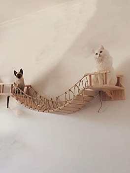 BEST WOODEN CAT JUNGLE GYM WALL