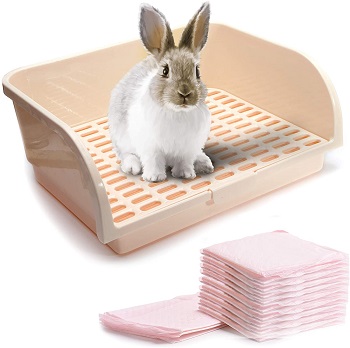 CalPalmy Large Rabbit Litter Box