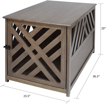 Casual Home Wooden Pet Crate