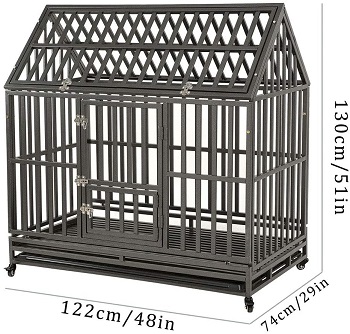 Kelixu Heavy Duty Dog Crate