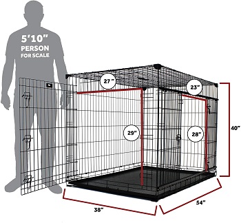 Lucky Dog Giant Dog Crate