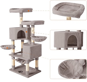 Mellcom Multi-Level Scratching Condo Tree