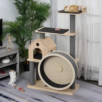 PawHut Activity Indoor Cat Furniture