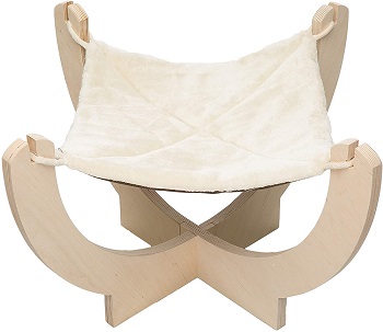 Pawmona Cat Hammock Bed Natural Materials